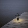 Nešiojamas stalinis šviestuvas PIER 25 cm, LED, juodos spalvos, Stelton