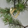 Kalėdinė dekoracija FIGURA 6 cm, žvaigždė, švelniai juodos spalvos, nerūdijantis plienas, Stelton