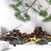 Kalėdinė dekoracija FIGURA 5,5 cm, Kalėdų eglutė, švelniai juodos spalvos, nerūdijantis plienas, Stelton