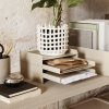 Rašomojo stalo organizatorius 2X2 28 cm, kašmyras, geležis, tvirtas LIVING