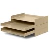 Rašomojo stalo organizatorius 2X2 28 cm, kašmyras, geležis, tvirtas LIVING