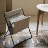 Laikraštinė HERMAN 51 cm, geležis / medvilnė, tvirtas LIVING