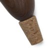 Vyno uždarymo kamštis CAIRN, 2 vnt. rinkinys, ruda, mediena, ferm LIVING