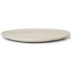 Pusryčių lėkštė FLOW 22 cm, balta, akmens masė, tvirta LIVING