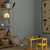 Nešiojamas stalinis šviestuvas VUELTA 22,5 cm, LED, balta, stiklas, tvirta LIVING