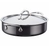Serviravimo keptuvė NANOBOND TITANIUM 26 cm, 3,3 l, nerūdijantis plienas, Hestan