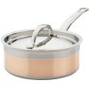 Troškintuvė COPPERBOND 18 cm, 1,9 l, varinis, Hestan
