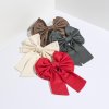 215567 2 vanocni dekorace bow tie hneda bavlna humdakin