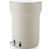 215702 koupelnovy odpadkovy kos citadel 5 l piskova plast nerezova ocel eva solo
