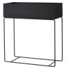 216929 5 kvetinac plant box 60 cm cerna zelezo ferm living