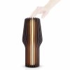 216959 5 prenosna stolni lampa radiant 28 cm led tmave hneda drevo eva solo