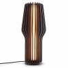216959 prenosna stolni lampa radiant 28 cm led tmave hneda drevo eva solo