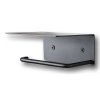 216887 1 drzak toaletniho papiru dora 14 cm cerna nerezova ocel ferm living