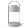 217073 4 stolni svitidlo quay 40 cm seda ocel eva solo