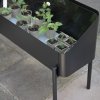 218114 5 stojan na kvetiny simply grow 80 x 63 cm cerna ocel eva solo