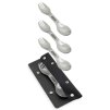 218459 sada priboru outdoor sada 4 ks stribrna nerezova ocel black blum