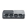 218780 raclette gril rg 2366 black line cerna severin