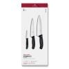 229452 sada nozu swiss classic sada 3 ks cerna plast victorinox