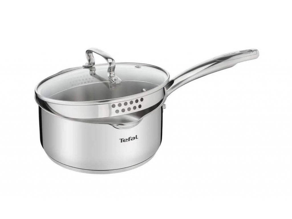 Tefal Ingenio Couvercle en verre 18 cm,Rangement…