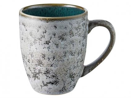 Tējas krūze 300 ml, pelēka/gaiši zila, keramika, Bitz