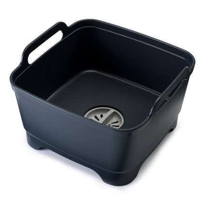 Trauku mazgāšanas bļoda WASH & DRAIN, tumši pelēks, Joseph Joseph