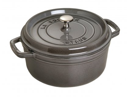 Zemais katls 24 cm, grafīta pelēks, čuguns, Staub