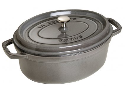 Zemais katls V 8 l, ovāls, grafīta pelēks, čuguna, Staub