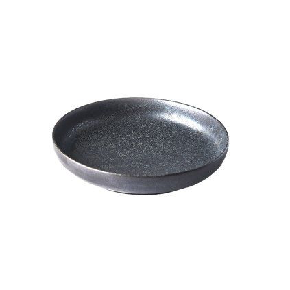 Deserta šķīvis BB BLACK 20 cm, ar augstu malu, MIJ