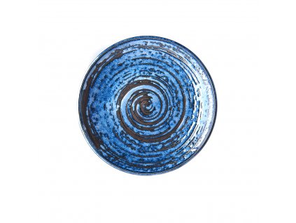 Pusdienu šķīvis COPPER SWIRL 25 cm, MIJ