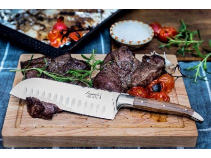Santoku naža un griešanas dēlīša komplekts LAGUIOLE LUXURY, Laguiole