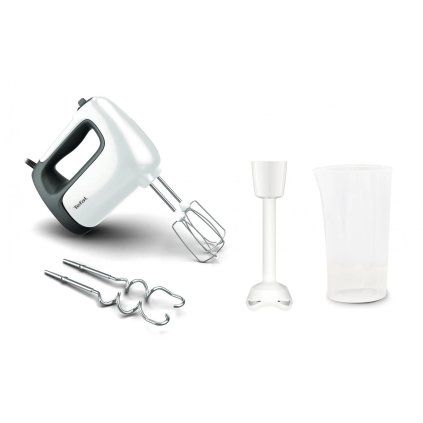 Rokas mikseris PREP'MIX HT461138, balts, Tefal