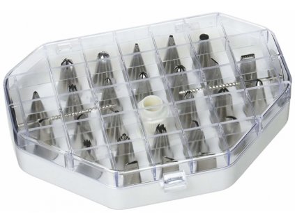 Konditorejas uzgaļu komplekts, 26 daļas, de Buyer
