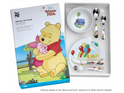 Bērnu trauku komplekts WINNIE THE POOH DISNEY, 6 daļas, WMF