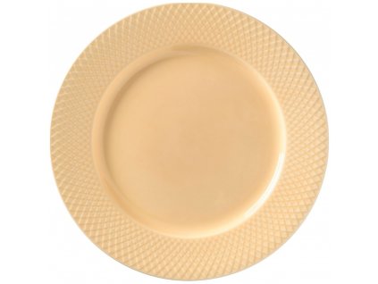 Pusdienu šķīvis RHOMBE 27 cm, smilšu krāsa, Lyngby
