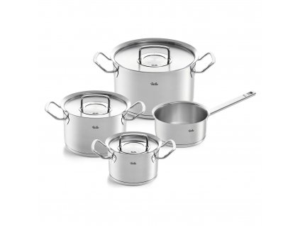 Katlu komplekts ORIGINAL-PROFI COLLECTION, 4 daļas, nerūsējošs tērauds, indukcijas, Fissler