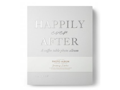 Fotoalbums HAPPILY EVER AFTER, melns, Printworks