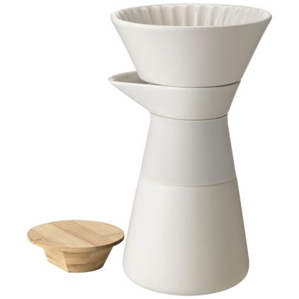Pilināmais kafijas aparāts THEO 600 ml, smilšu krāsa, Stelton