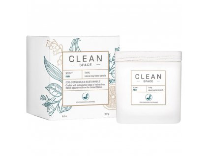 Aromatizēta svece RAIN 227 g, Clean