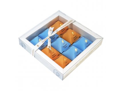 Tējas dāvanu komplekts ROOIBOS DREAM, 9 piramīdas kastītes, The Tea Republic