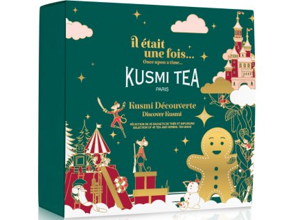 Tējas komplekts DISCOVER KUSMI 2023, 45 muslīna tējas maisiņi, Kusmi Tea