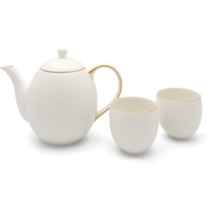 210289 cajova souprava canterbury 1 2 l sada 3 ks bila porcelan bredemeijer