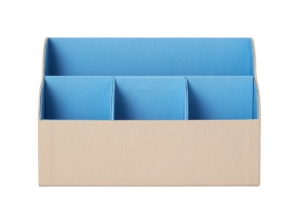 Galda organizators 17 x 26 cm, bēšs/zils, Printworks