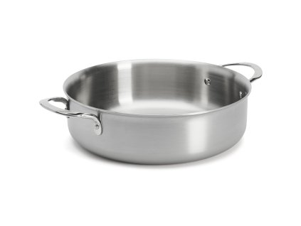 Zemais katls ALCHIMY 28 cm, sudraba, nerūsējošs tērauds, de Buyer