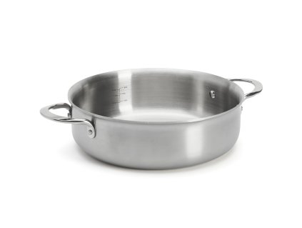 Zemais katls ALCHIMY 24 cm, sudraba, nerūsējošs tērauds, de Buyer