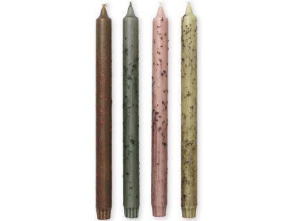Svece SIENA 30 cm, 4 gab. komplekts, stingra LIVING