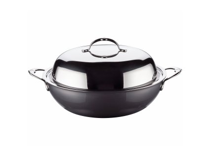 Indukcijas wok panna NANOBOND TITANIUM 36 cm, 4,7 l, nerūsējošs tērauds, Hestan