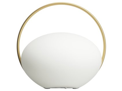 Pārnēsājama galda lampa ORBIT 19 cm, zelta, alumīnijs, attēls