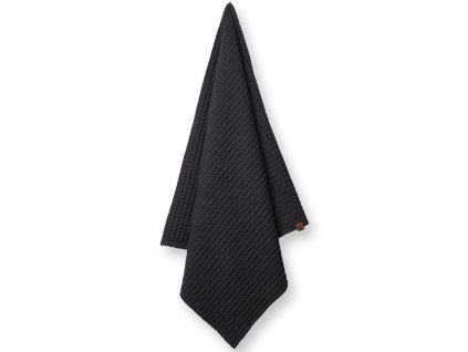 215588 rucnik 70 x 135 cm cerna bavlna humdakin