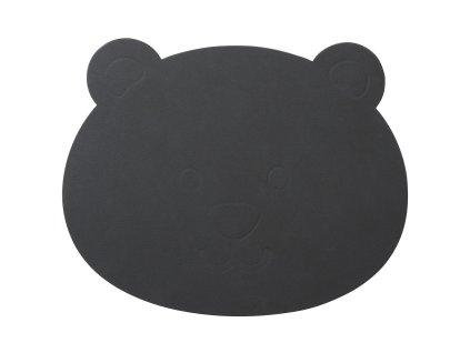 215903 detske prostirani bear nupo 38 x 30 cm antracitova kuze lind dna