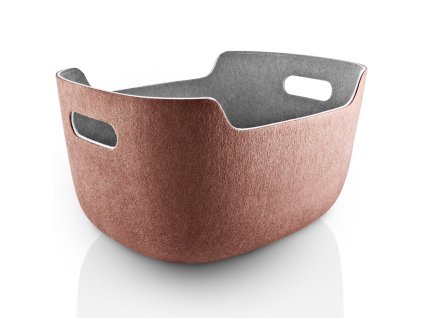 215663 ulozny kos tidy 48 x 26 cm kastanova plast eva solo